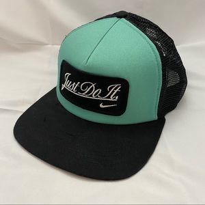 Nike “Just Do It” Mesh Trucker/Skater Snapback Hat